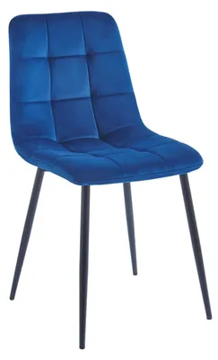Obrázek produktu pro Jídelní židle MIGROS - modrá / černá