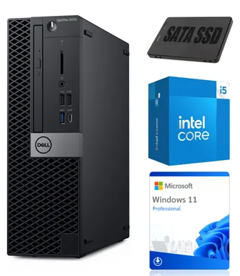 Zdjęcie produktu dla Komputer PC Dell OptiPlex 5070 Small Form Factor | Intel i5-9500 | 8 GB DDR4 | 256 GB SSD | Win11 | Klasa A