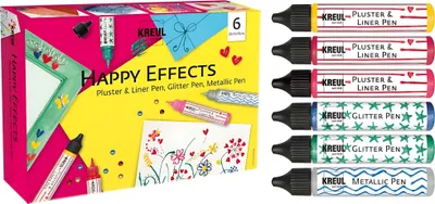 Image de KREUL Set créatif "Happy Effects" 6 pièces