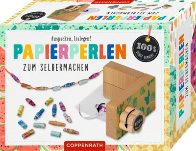 Produktbild von Papierperlen zum Selbermachen