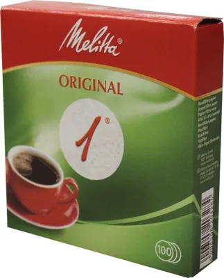 Produktbild von Melitta Rundfilter weiß 100 Stück