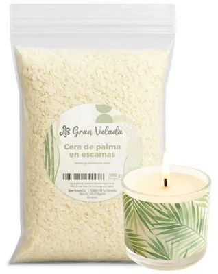 Produktbild von Gran Velada - Palmwachs für Kerzen im Glas 1 kg