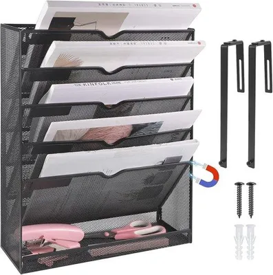 Produktbild von Famanu Halter für Dateien mit 5 Ebenen - Magnetisch