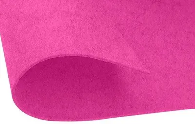 Immagine prodotto di Fogli in velluto acrilico per il bricolage e la decorazione - Fucsia - non sbiadiscono - 20x30 cm - 10 pezzi
