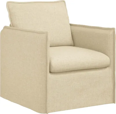 Obrázok produktu pre vidaXL Pohovka krémová 75 x 82 x 85 cm látková