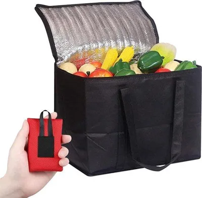 Produktbild von Famanu Kühltasche mit Picknickdecke - 35 Liter - für Picknick, Camping und Reisen