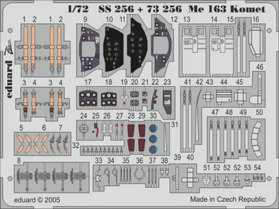Produktbild von Eduard Accessories Me 163 Komet 7250256