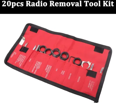 Produktbild von 20 Stück Auto Radio Entfernen Tool Kit Auto Audio Cd Player DVD Navigation Innendemontage Reparatur