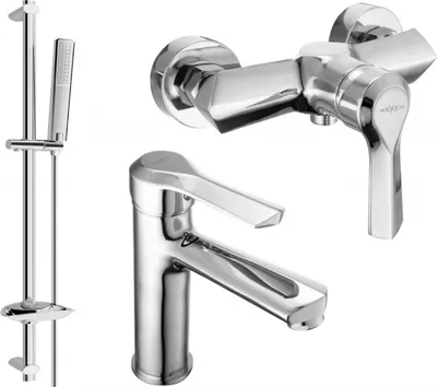 Produktbild von Mexen Sabre DB72 Brausegarnitur, Chrom - 72104DB72-00