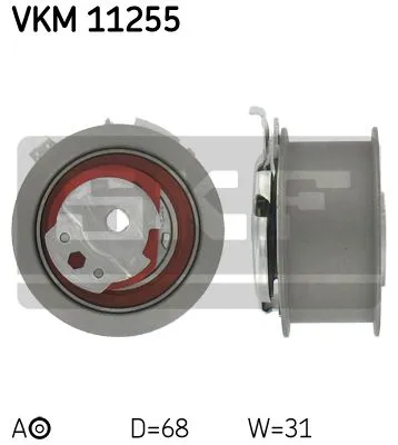 Produktbild von SKF VKM 11255 Spannrolle Zahnriemen für VW Golf V Schrägheck (1K1) TOURAN (1T1, 1T2) Passat Variant (3C5) für AUDI A3 Sportback (8PA) A6 Avant