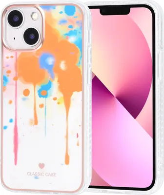 Produktbild von UNIQ Accessory iPhone 13 Mini TPU Backcover - Graffiti Orange