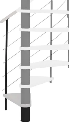 Produktbild von Minka Höhenerweiterung für Venezia 120cm Durchmesser Weiß Schwarz