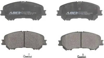 Produktbild von ABE C11102ABE Bremsbeläge Satz Vorne für NISSAN Qashqai II (J11, J11) für RENAULT Kadjar (HA, HL) Koleos II (HC)