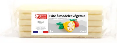 Obrázok produktu pre Graine Kreatívna modelovacia hlina rastlinná 300g biela kreatívna hračka