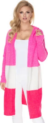 Produktbild von PeeKaBoo Strickjacke für Damen mit Kapuze Nagykalla pink-fuchsia Universal-