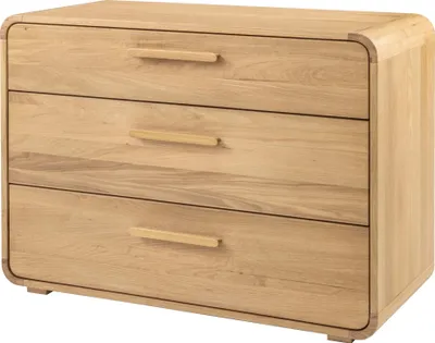 Produktbild von HASENA Kommode Sideboard Comano mit 3 Schubladen Eiche bright