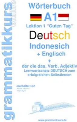 Zdjęcie produktu dla Wörterbuch Deutsch - Indonesisch - Englisch