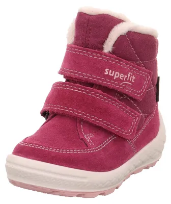 Productafbeelding van Superfit meisjeslaarzen Groovy 2.0, warm gevoerd met Gore-Tex, rood/roze, maat 5000, kleur: rood