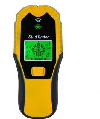 Obrázok produktu pre Skener na vyhľadávanie kolíkov 5 v 1 Multifunkčný nástroj na vyhľadávanie kolíkov LCD displej a zvuková signalizácia na detekciu stredu a hrán kovových drevených a striedavých drôtených kolíkov