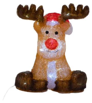 Obrázek produktu pro Vánoční dekorace, sob, 30 cm