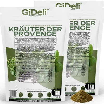 Image de Herbes de Provence 2 kg Méditerranéen Naturel Végétalien Poisson Viande GiDeli