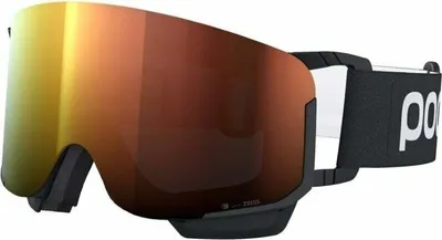 Produktbild von POC Nexal Mid, Radsportbrille, Unisex, Randlos, Schwarz, Orange