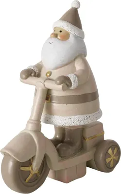 Produktbild von Boltze Gruppe Augustus Figur Weihnachtsmann beige 18cm (1 Stück)