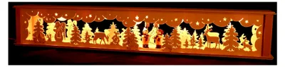 Produktbild von Schwibbogen 2-49 Schwibbogenerhöhung für Lichterbogen Made Erzgebirge Seiffen Maße: 72x10x11cm (BxTxH) …, 1