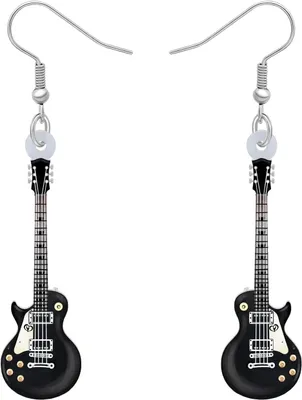 Imagen del producto de Auriculares para guitarra eléctrica, fabricados en acrílico, ligeros, ideales para amantes de la música