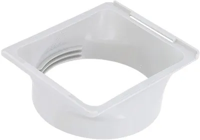 Productafbeelding van Universele airconditioneradapter - ABS-kunststof - Vierkant/rond - Voor draagbare airconditioners - Snelle warmteafvoer - Lichtgewicht - Airconditioneradapter