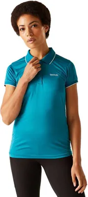 Produktbild von Regatta Remex Ii Kurzarm-poloshirt Blau 16 Frau Blau 16