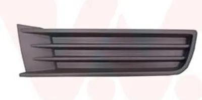 Produktbild von VAN WEZEL Lüftungsgitter Grill Stoßfänger für VW Touran (5T1) ohne Loch/Löcher für Nebellampen