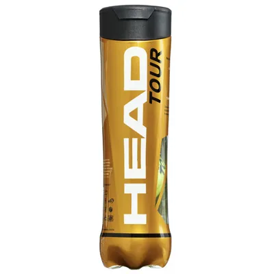 Produktbild von Head Tennisbälle Tour - 4 Stück in Röhre - langlebig und sichtbar