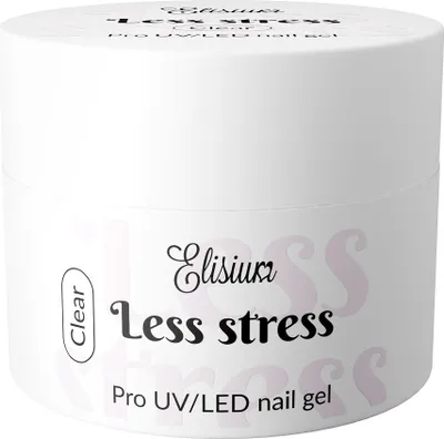 Produktbild von Elisium Less Stress żel budujący Clear 40ml