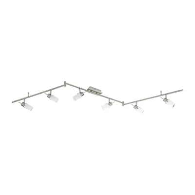 Produktbild von LED Deckenleuchte, Glas, Spots verstellbar, L 195 cm
