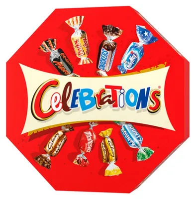 Produktbild von Feierlichkeiten - Schokoladenfeier Box 385gr | Box A 385 Gramm | 8 Stücke