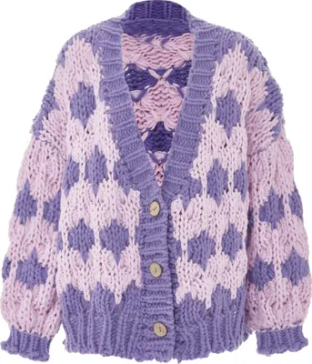 Produktbild von ebeeza damen strickjacke - pink, M