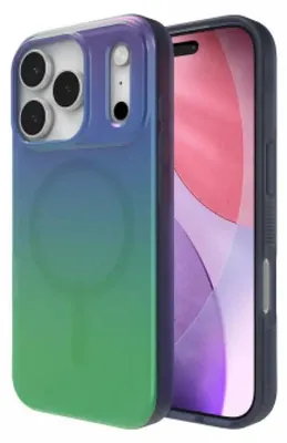 Zdjęcie produktu dla ZAGG Milan Snap, Pokrowiec, Apple, iPhone 17 Pro, 16 cm (6.3"), Zielony, Niebieski