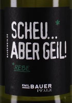Produktbild von Emil Bauer Scheurebe Blue Label trocken 2024 | Weißwein | Deutschland | 1 x 0,75 Liter