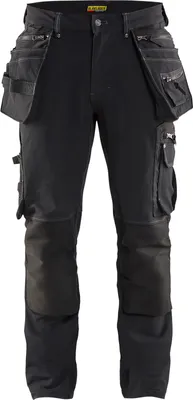 Produktbild von Blakläder Handwerker Bundhose 4-Wege-Stretch 1998 1644 aus Serie X1900 in schwarz, Größe:64