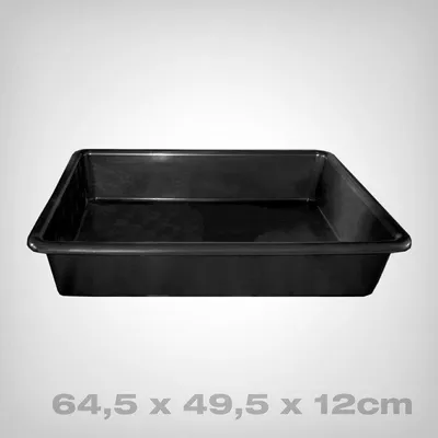 Produktbild von Garland Pflanzschale, schwarz, 64,5x49,5x12cm