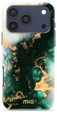 Immagine prodotto di Custodia rigida MagSafe MIO per iPhone 18 Pro - Green Marble