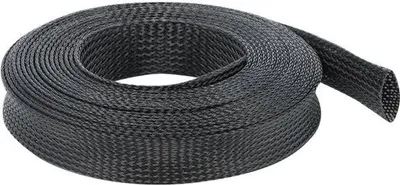 Zdjęcie produktu dla DELOCK Geflechtschlauch dehnbar 5 m x 25 mm schwarz