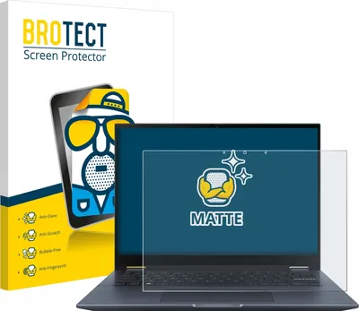 Produktbild von BROTECT Schutzfolie für ASUS Vivobook S 14 Flip TP3402 Displayschutz Displayschutzfolie Folie Matt Entspiegelungsfolie