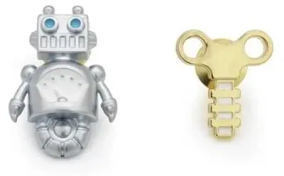 Zdjęcie produktu dla Przypinki robot i klucz - Metalmorphose
