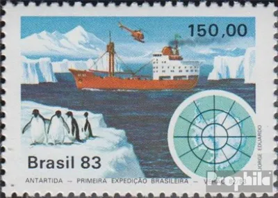 Produktbild von Briefmarken Brasilien 1983 Mi 1952 (kompl.Ausg.) postfrisch Antarktisexpedition