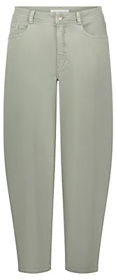 Produktbild von High Waist 7/8 Casual Relaxed Fit 5-Pocket Hose, Schrittlänge 64 cm, Fussweite 34 cm