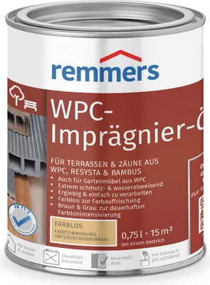 Produktbild von Remmers WPC-Imprägnier-Öl farblos 0,75 l, Holzpflege