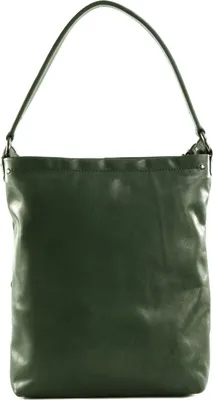 Produktbild von HAROLD'S Leder Schultertasche Umhängetasche Caugio Shoulderbag Up Green dunkelgrün