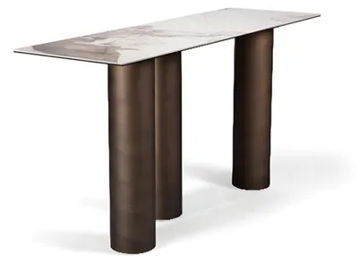 Immagine prodotto di Consolle di design in legno Tavolino da salotto Tavolini da consolle